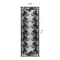 World Rug Gallery Tropical Floral Border Flatweave Indoor/Outdoor Runner Rug 2'x7' Gray 9012GRAY2X7 - alternate 7
